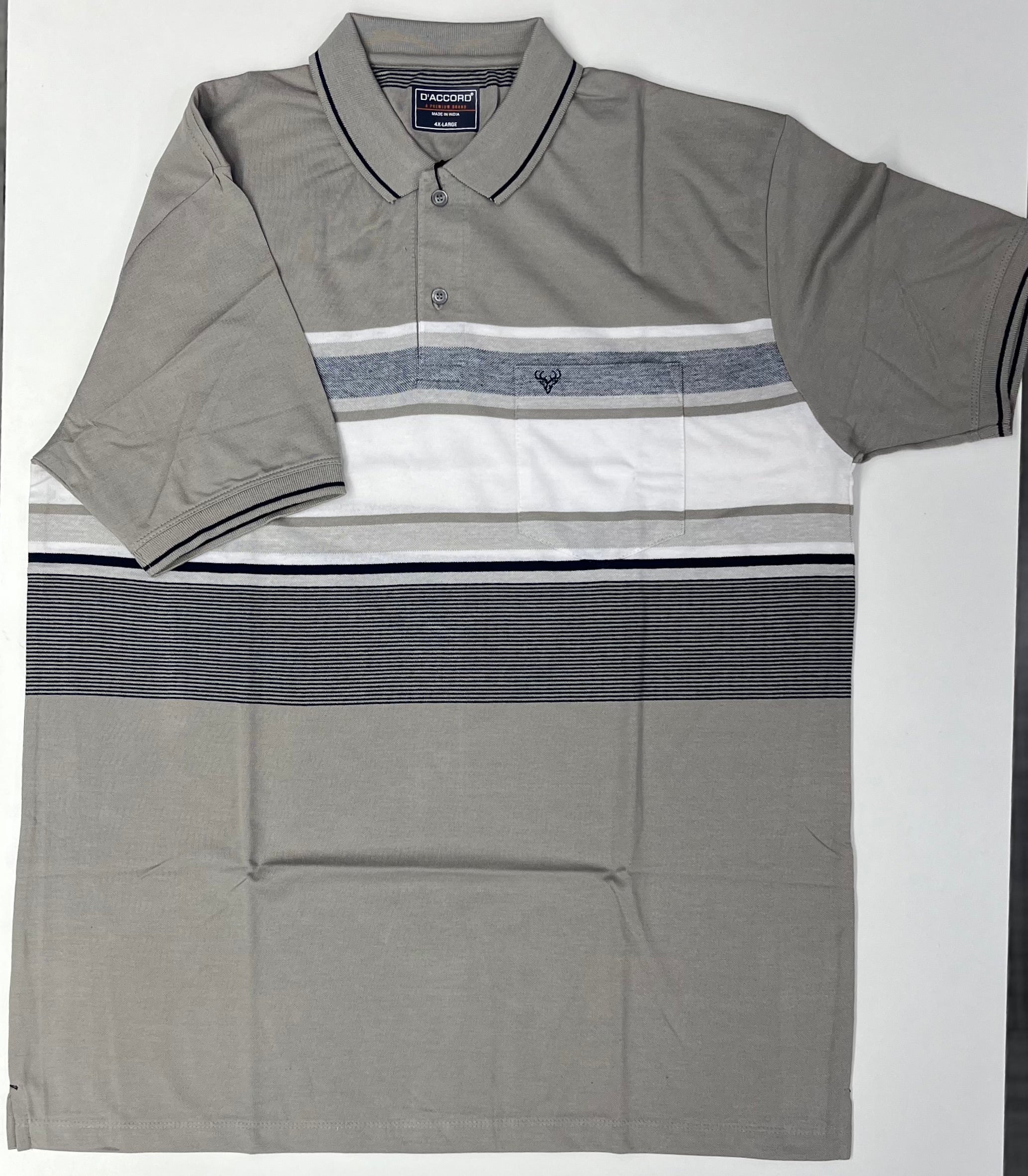 Collar Neck 3XL-6XL T-Shirt (Polo)