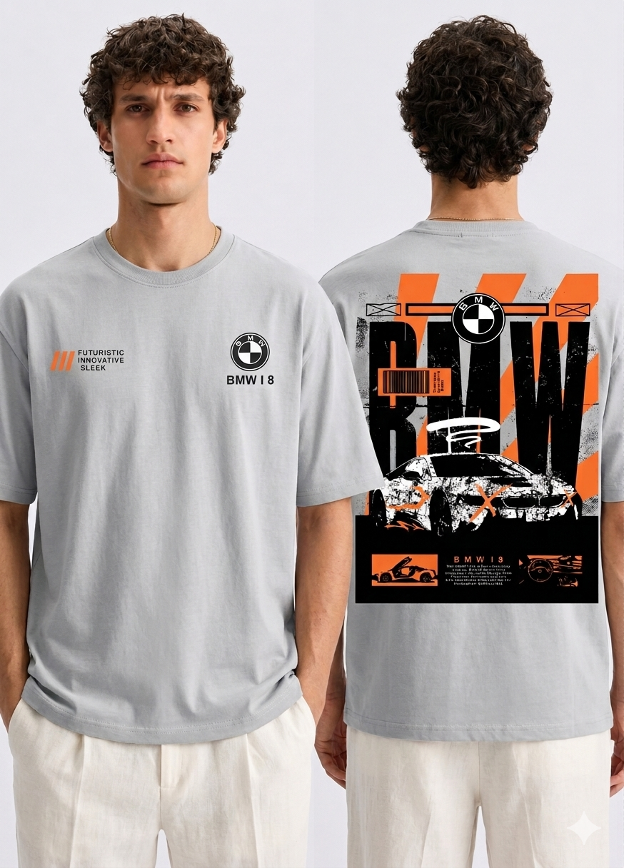 🏎️ S to XL Drop Shoulder Tees