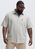 (3XL–6XL)🧥 Striped Half Sleeve Shirt