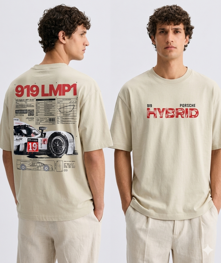 🏎️ S to XL Drop Shoulder Tees