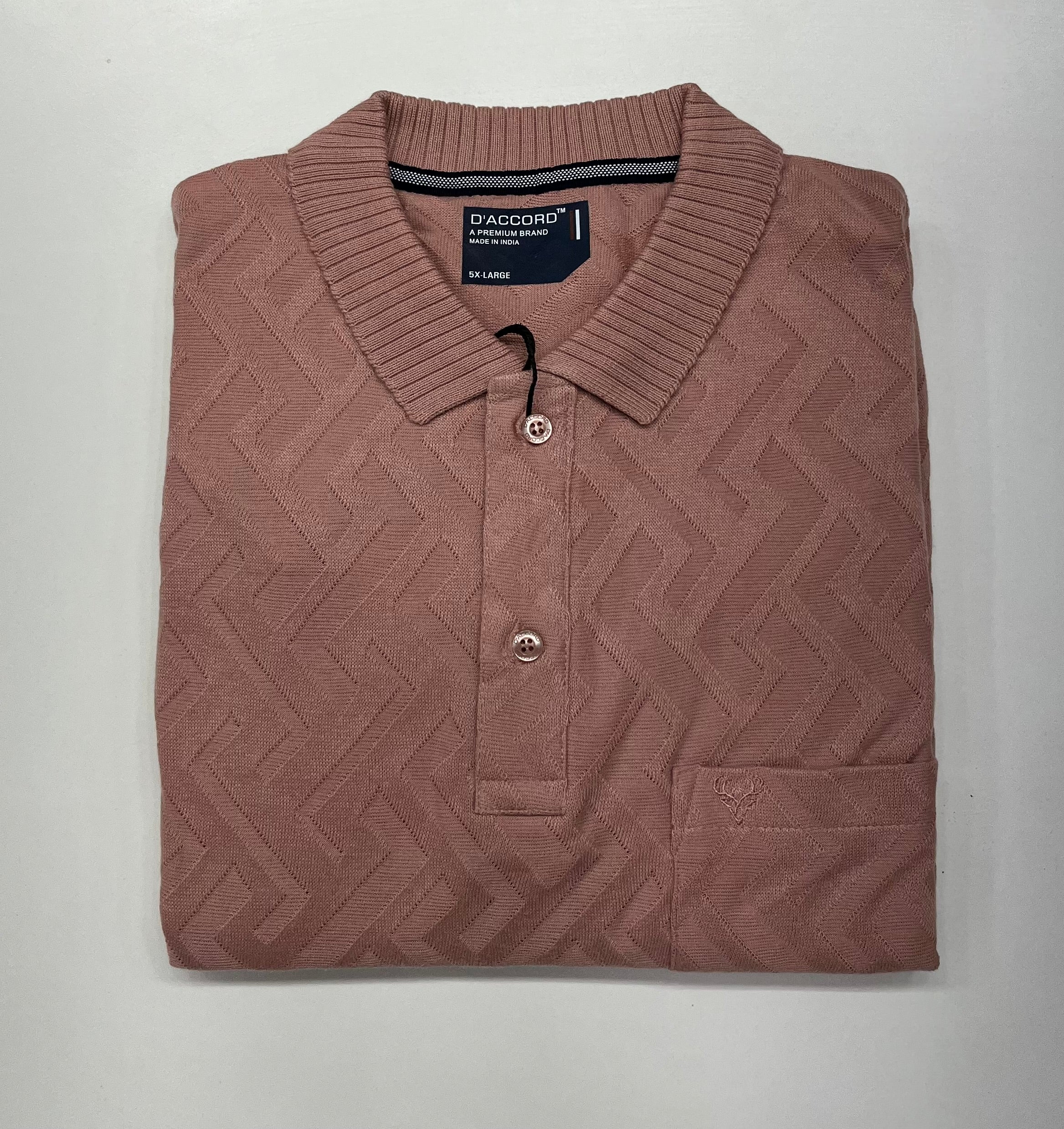 Collar Neck 3XL-6XL T-Shirt (Polo)