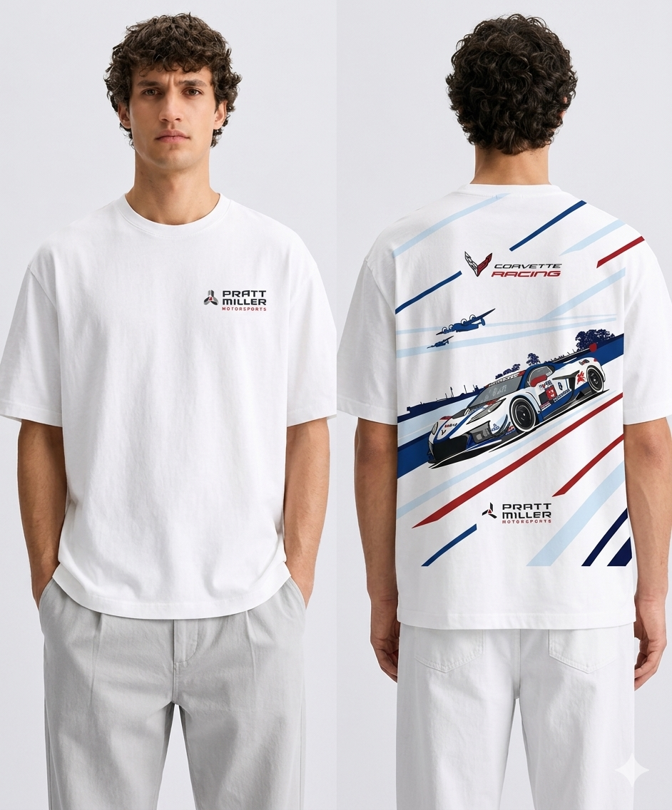 🏎️ S to XL Drop Shoulder Tees