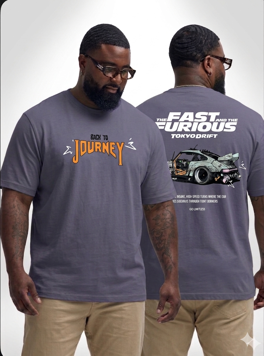 🔥 Big Size Drop Shoulder Tees (3XL–5XL)