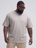 😍Big Size Plain Drop Shoulder Tees (3XL–5XL)