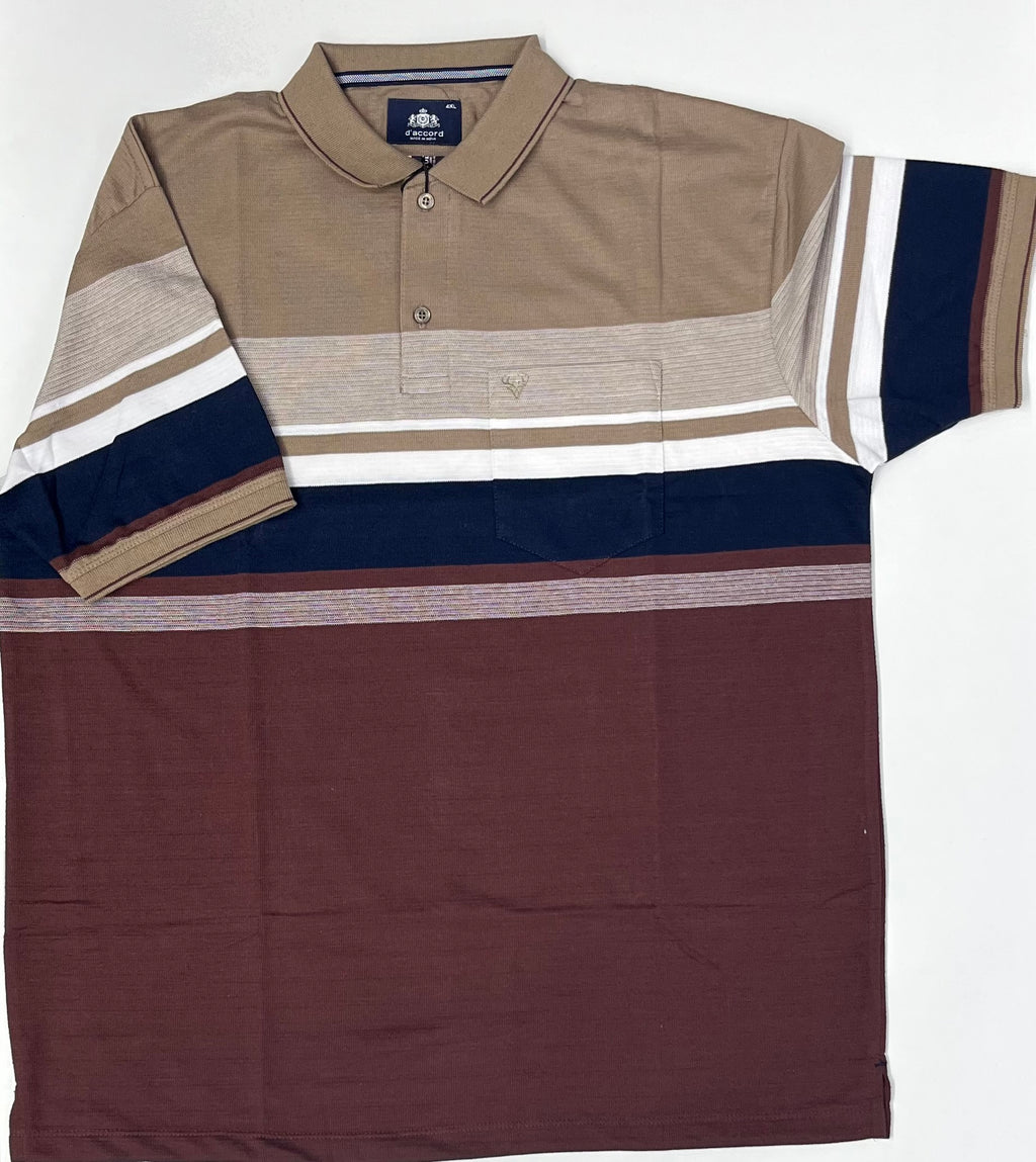 Collar Neck 3XL-6XL T-Shirt (Polo)