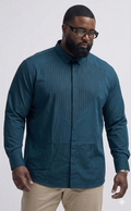 (3XL–5XL)✨ Satin Stone Designer Shirt