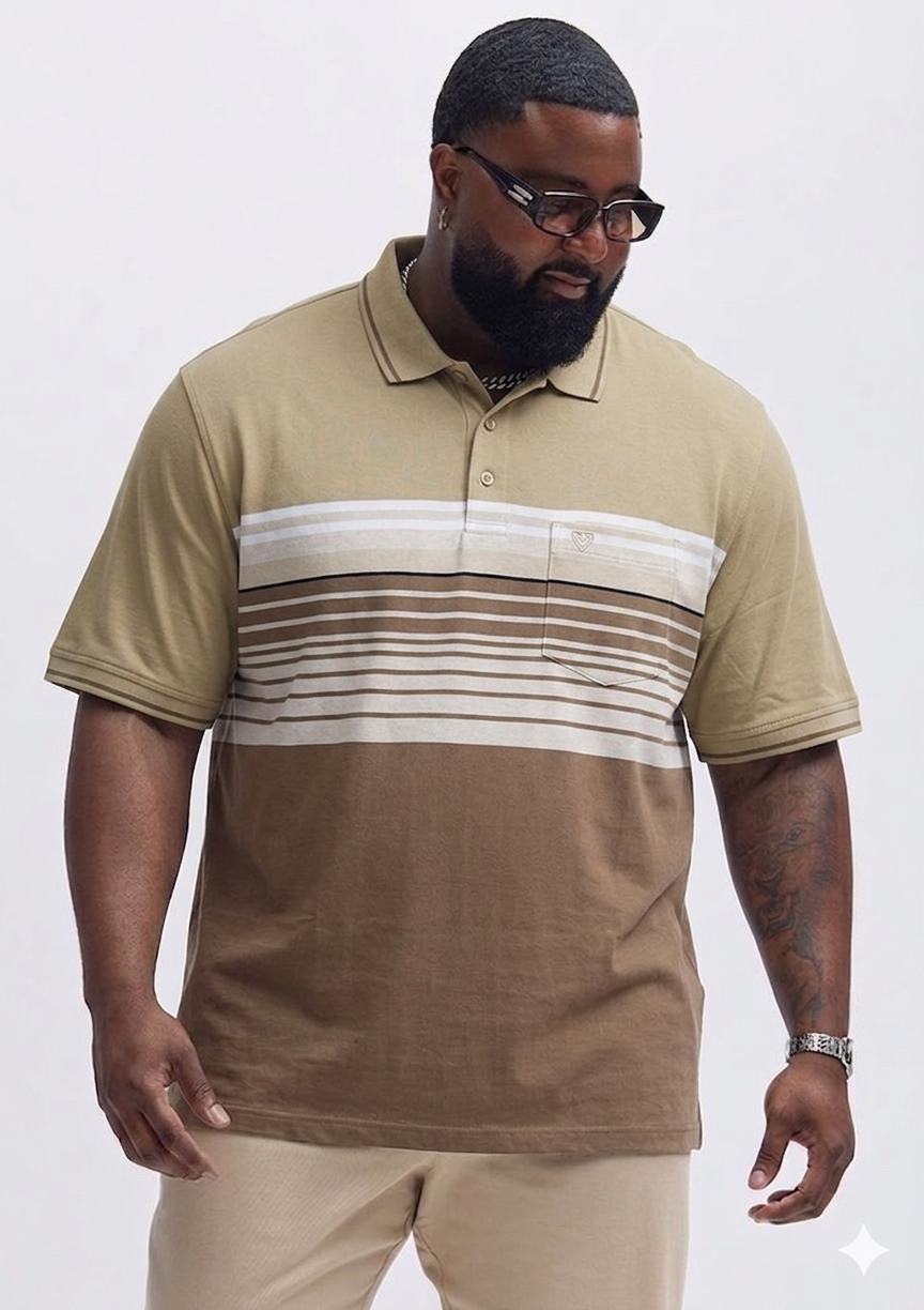Collar Neck 3XL-6XL T-Shirt (Polo)