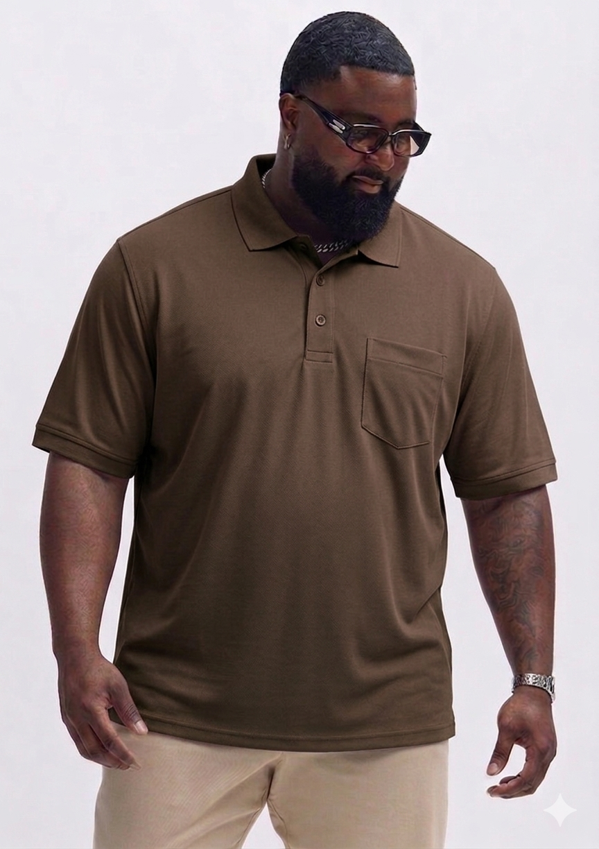 Dry Fit Big Size T-Shirt (3XL–5XL)