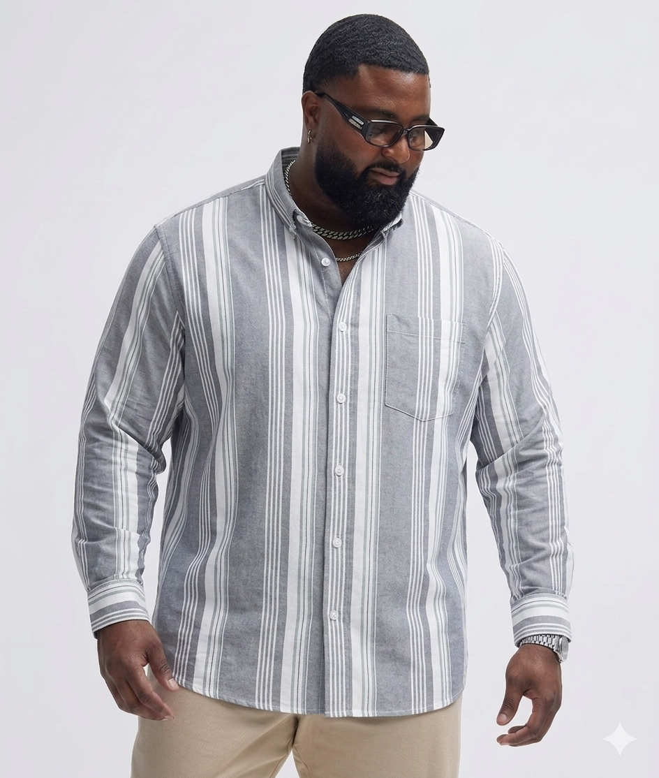4XL TO 7XL EXTRA BIG SIZE STRIPES A5