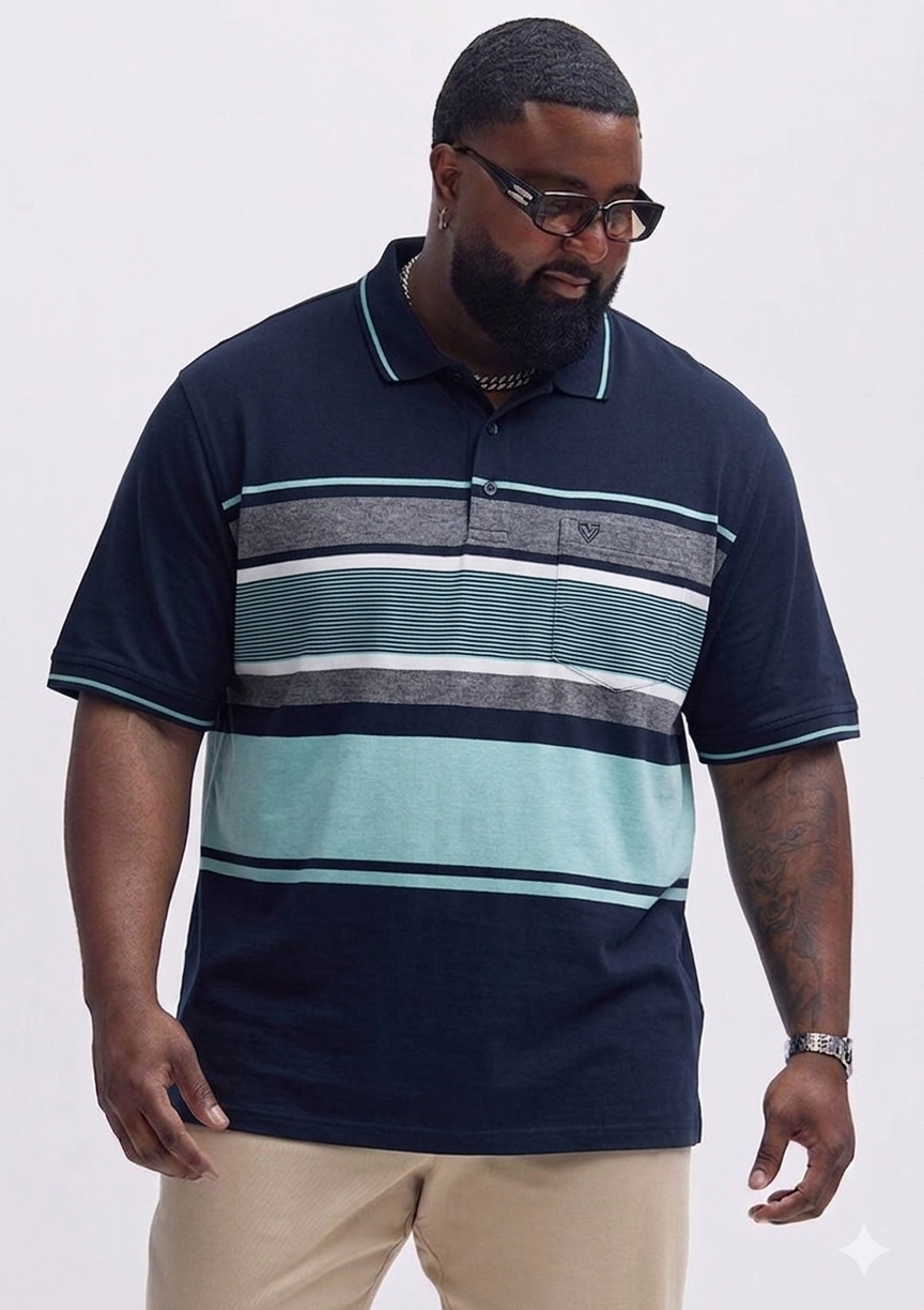 Collar Neck 3XL-6XL T-Shirt (Polo)