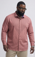 (3XL–5XL)✨ Satin Stone Designer Shirt