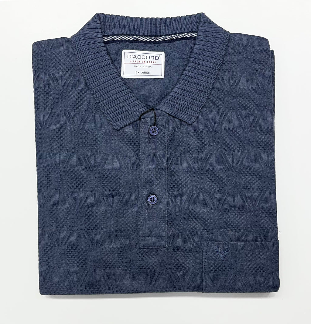 Collar Neck 3XL-6XL T-Shirt (Polo)