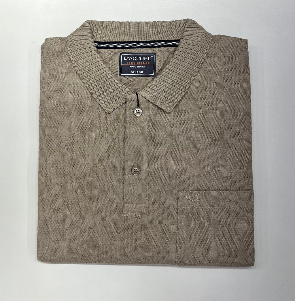 Collar Neck 3XL-6XL T-Shirt (Polo)