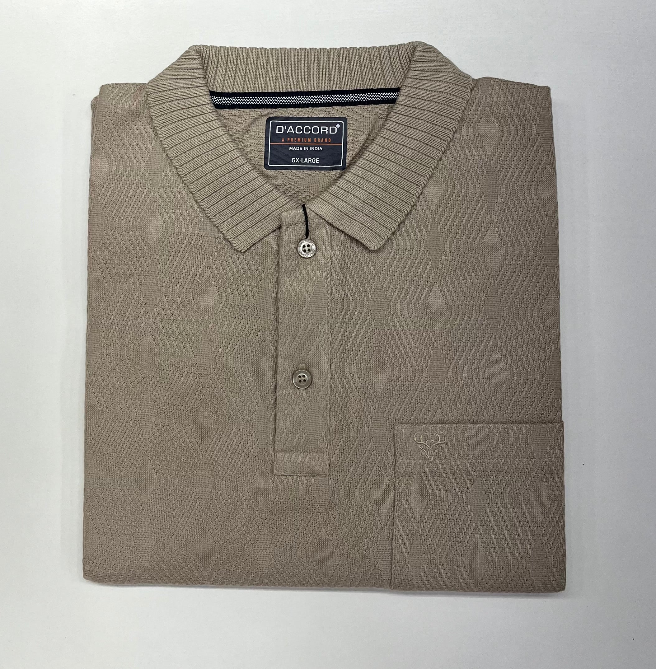 Collar Neck 3XL-6XL T-Shirt (Polo)