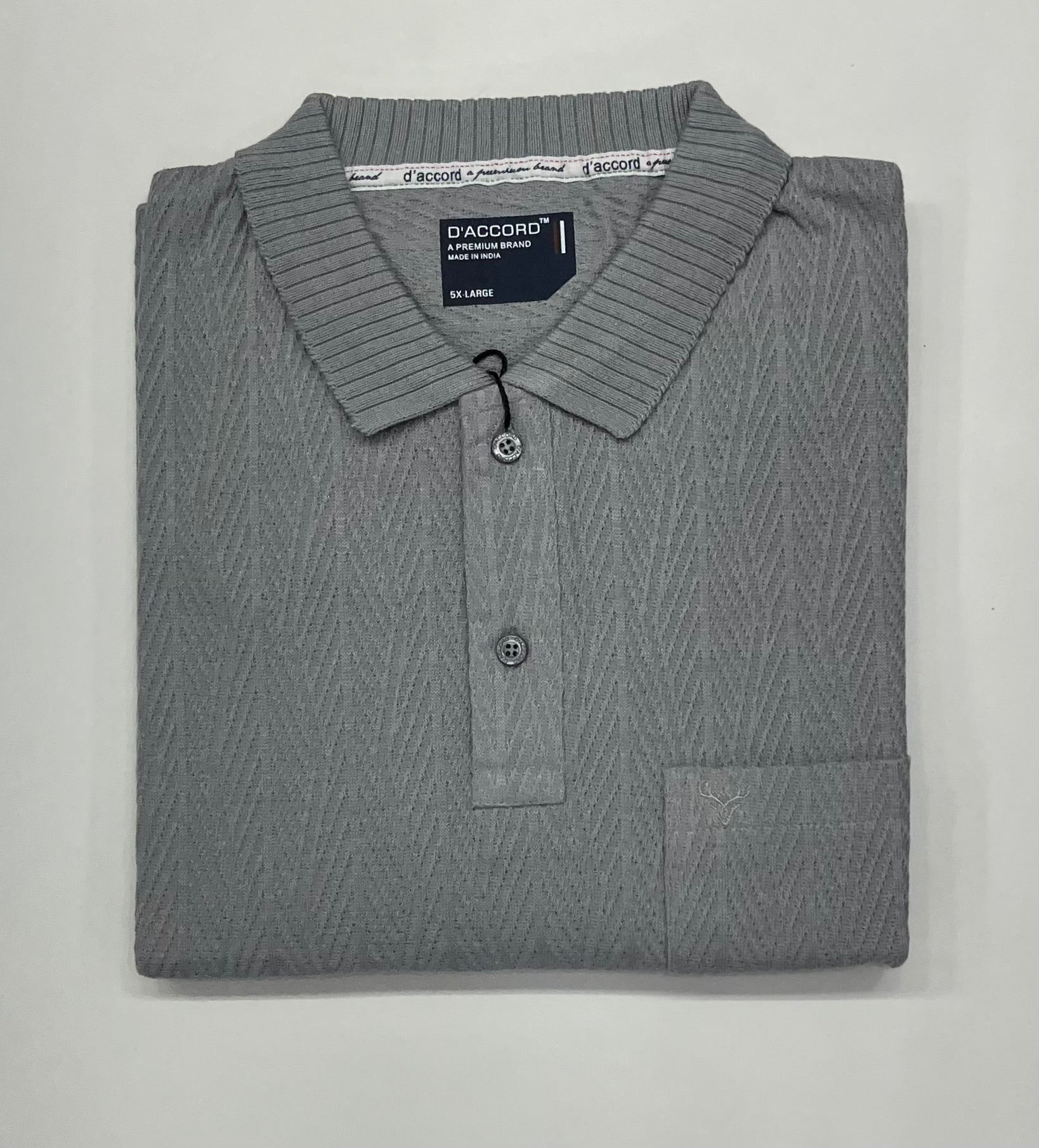 Collar Neck 3XL-6XL T-Shirt (Polo)