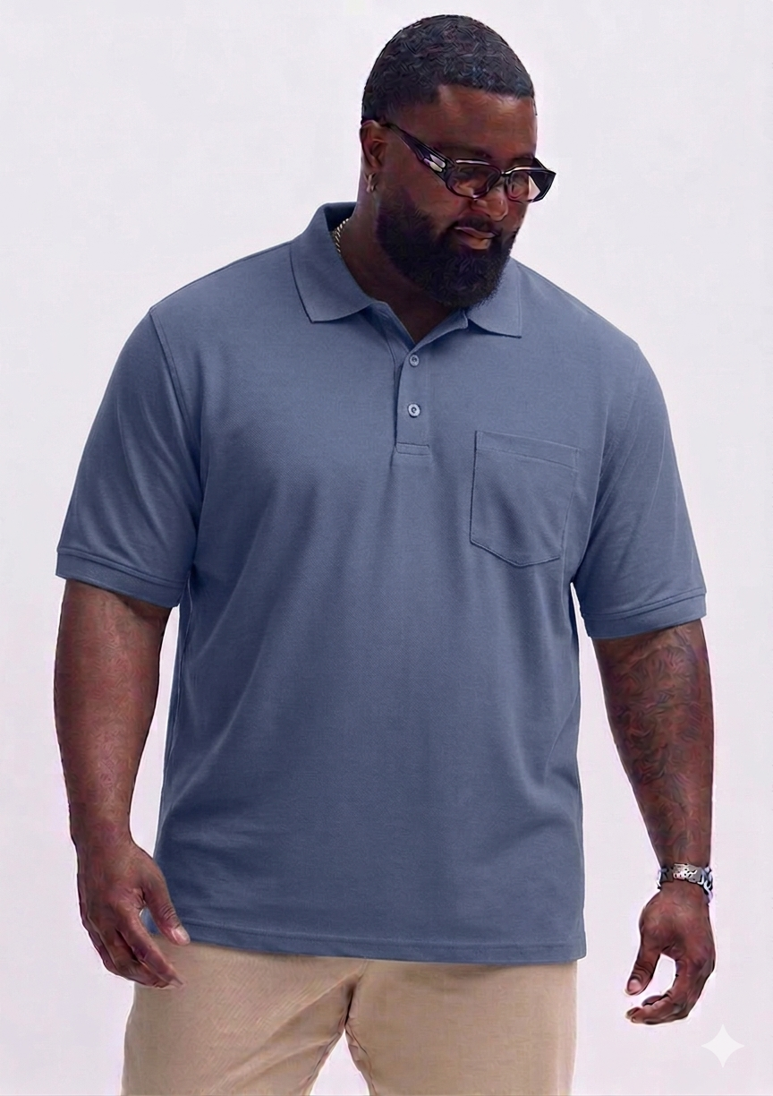 Dry Fit Big Size T-Shirt (3XL–5XL)