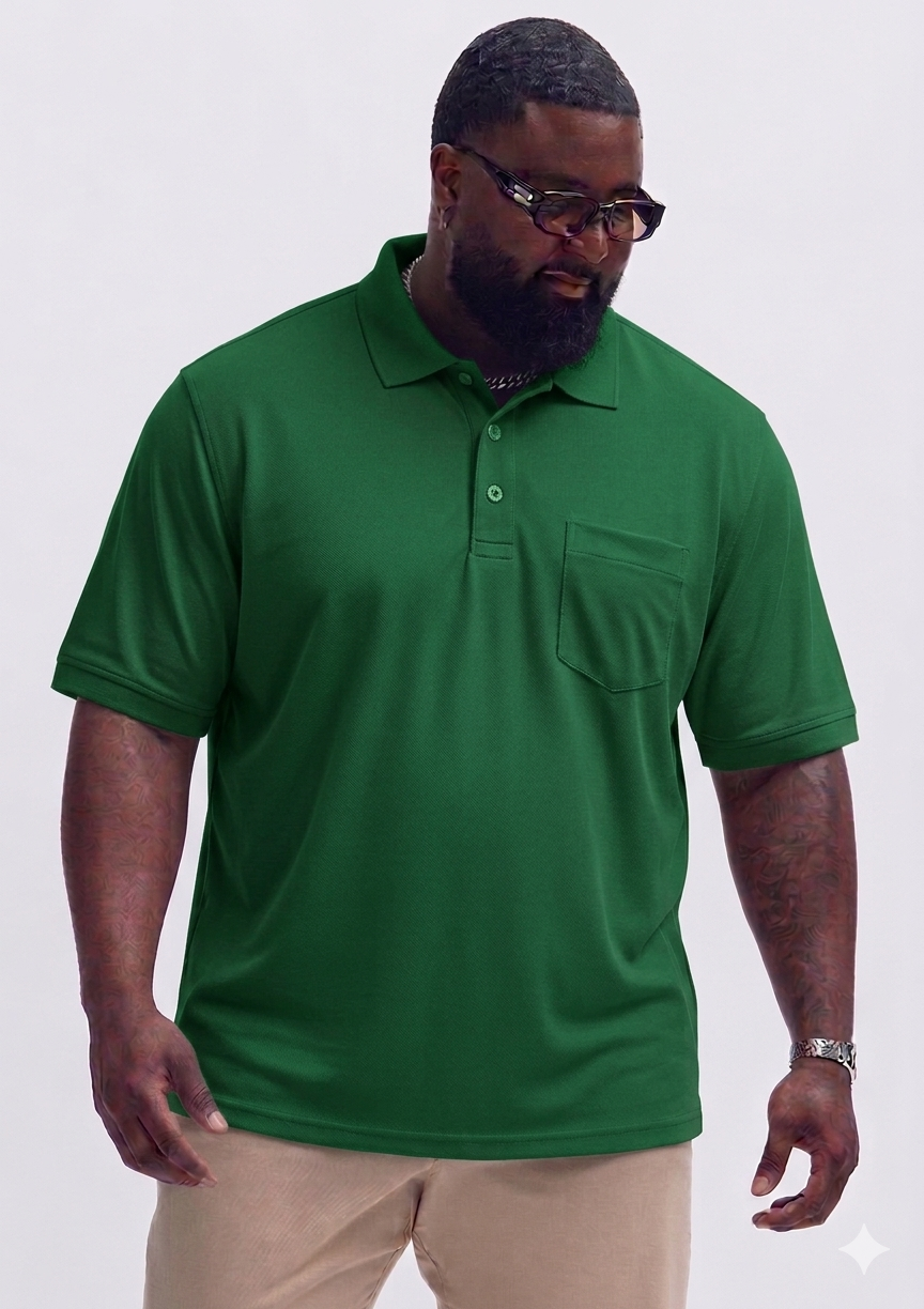 Dry Fit Big Size T-Shirt (3XL–5XL)