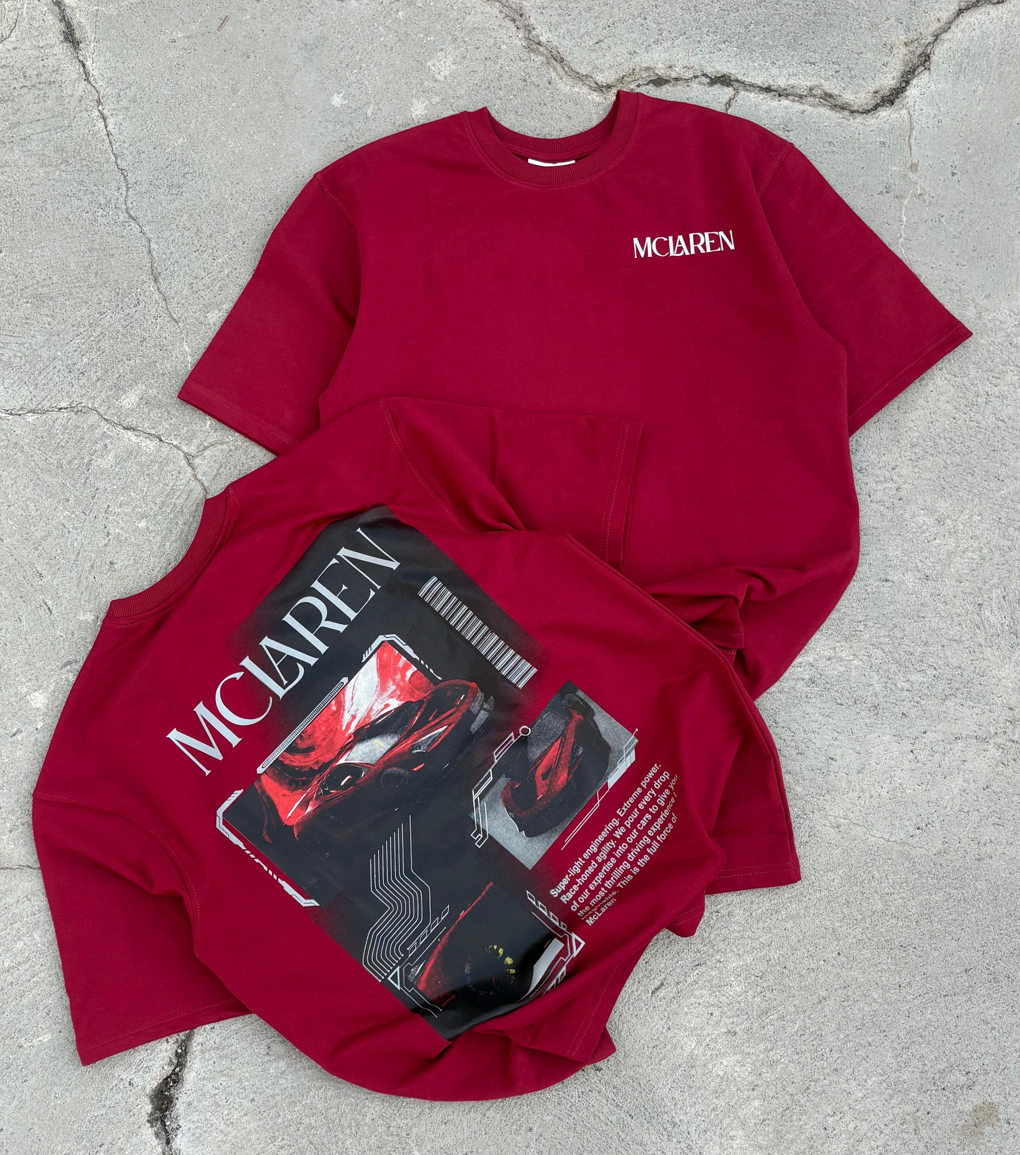 🏎️ S to XL Drop Shoulder Tees