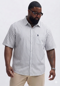 (3XL–6XL)🧥 Striped Half Sleeve Shirt