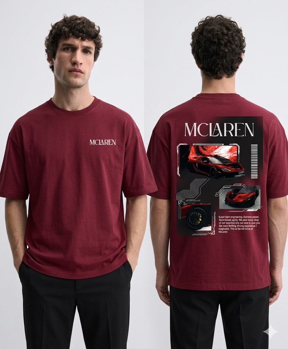 🏎️ S to XL Drop Shoulder Tees