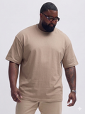 😍Big Size Plain Drop Shoulder Tees (3XL–5XL)