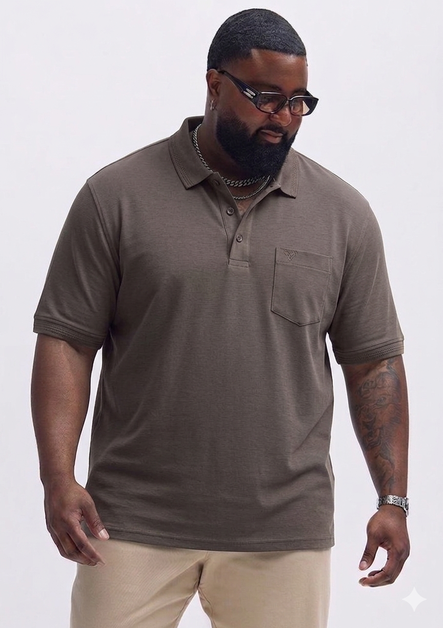 Collar Neck 3XL-6XL T-Shirt (Polo)