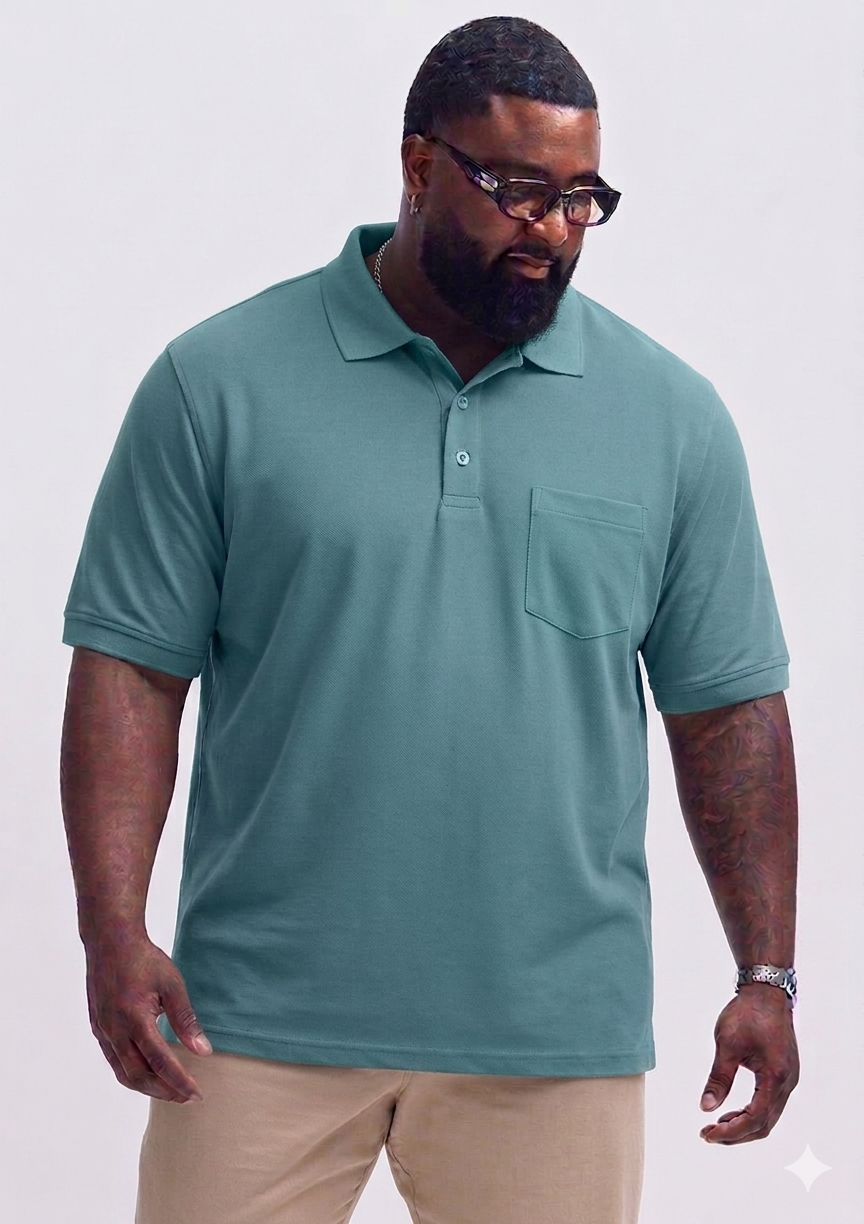 Dry Fit Big Size T-Shirt (3XL–5XL)