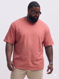 😍Big Size Plain Drop Shoulder Tees (3XL–5XL)