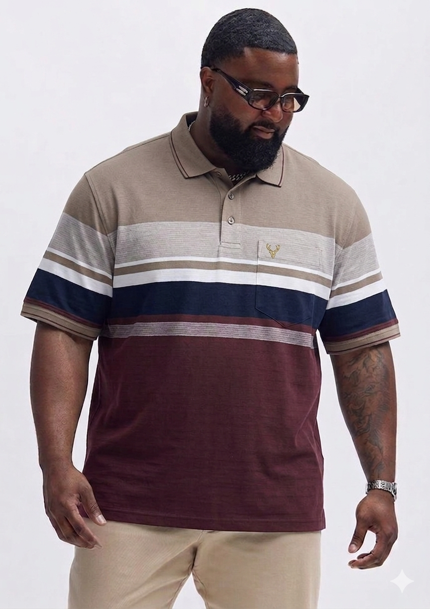 Collar Neck 3XL-6XL T-Shirt (Polo)