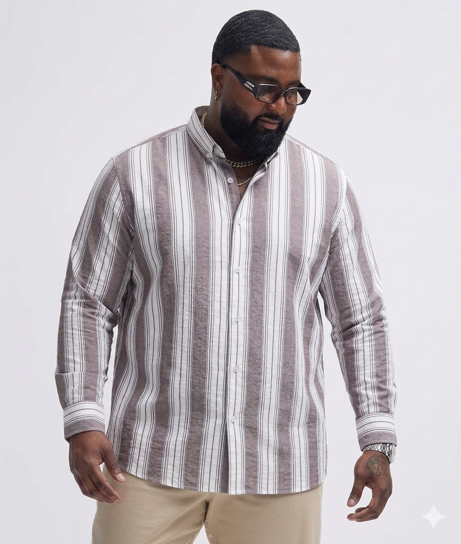 4XL TO 7XL EXTRA BIG SIZE STRIPES A3