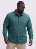 (3XL–5XL)✨ Satin Stone Designer Shirt