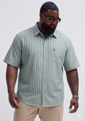 (3XL–6XL)🧥 Striped Half Sleeve Shirt