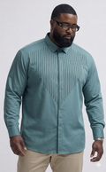 (3XL–5XL)✨ Satin Stone Designer Shirt