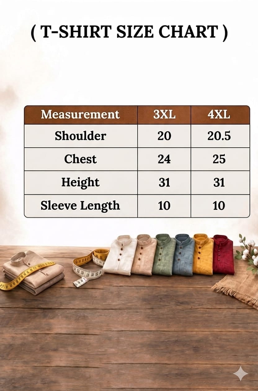 Collar Neck 3XL-6XL T-Shirt (Polo)