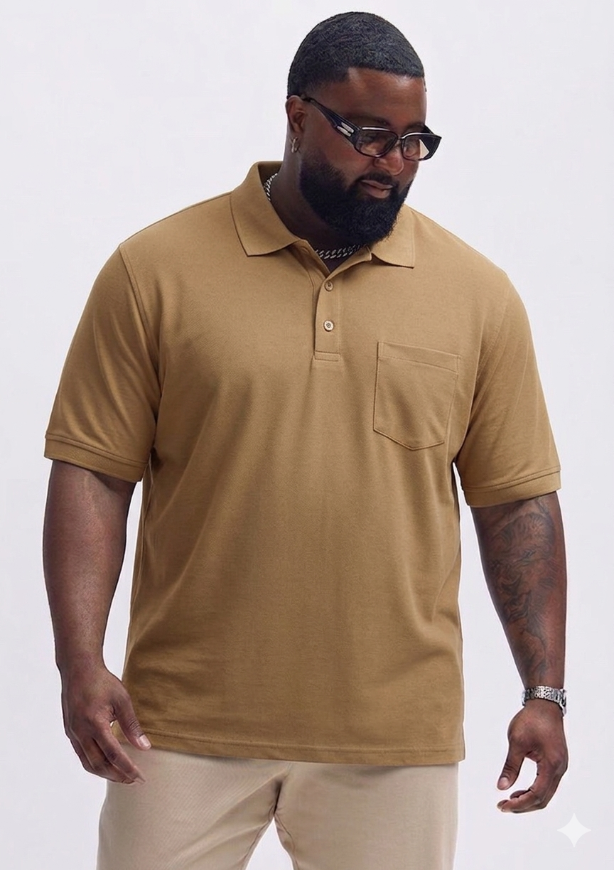 Dry Fit Big Size T-Shirt (3XL–5XL)