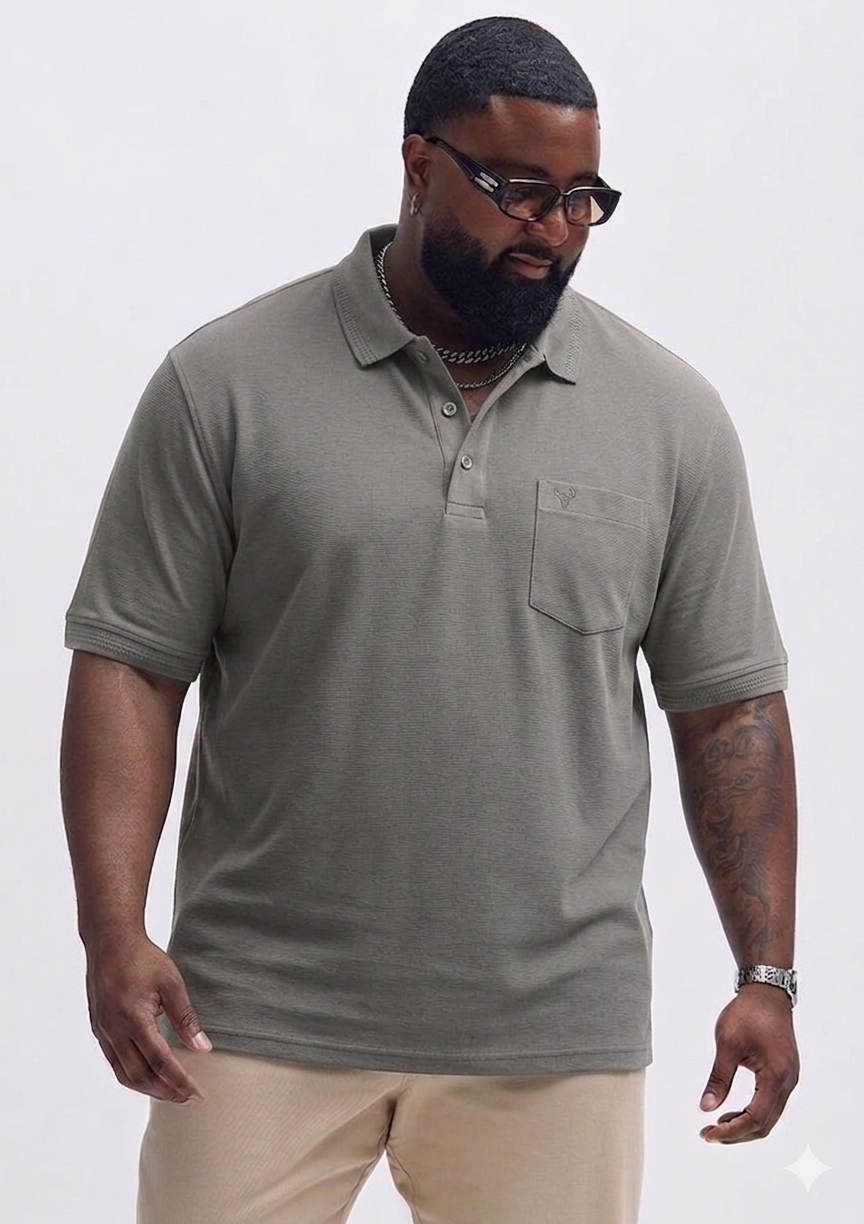 Collar Neck 3XL-6XL T-Shirt (Polo)