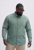 (3XL–5XL)✨ Satin Stone Designer Shirt