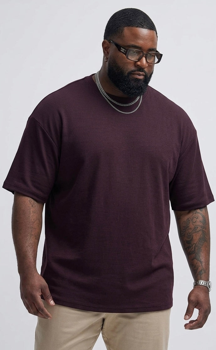 😍Big Size Plain Drop Shoulder Tees (3XL–5XL)