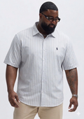 (3XL–6XL)🧥 Striped Half Sleeve Shirt